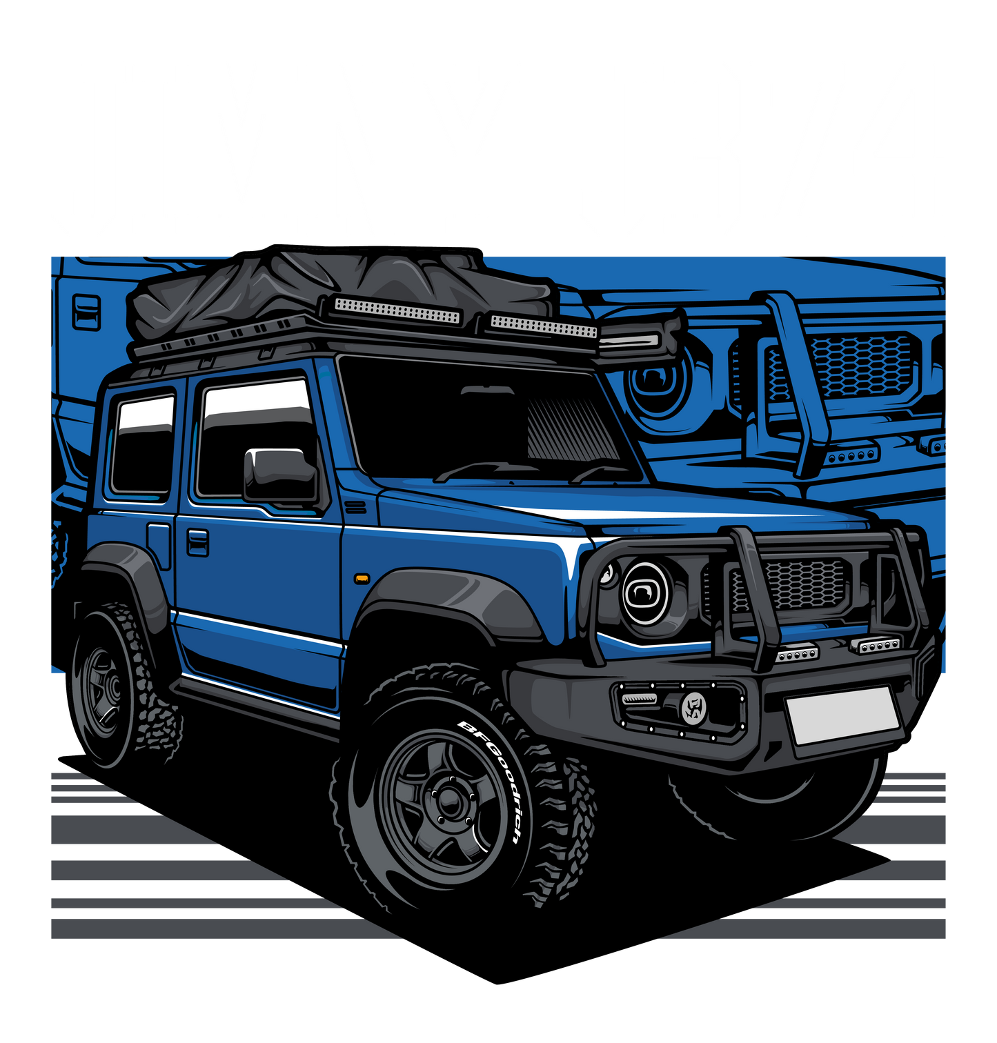 Premium Suzuki Jimny JB74 T-Shirt – Compact Power, Big Adventure - Unisex
