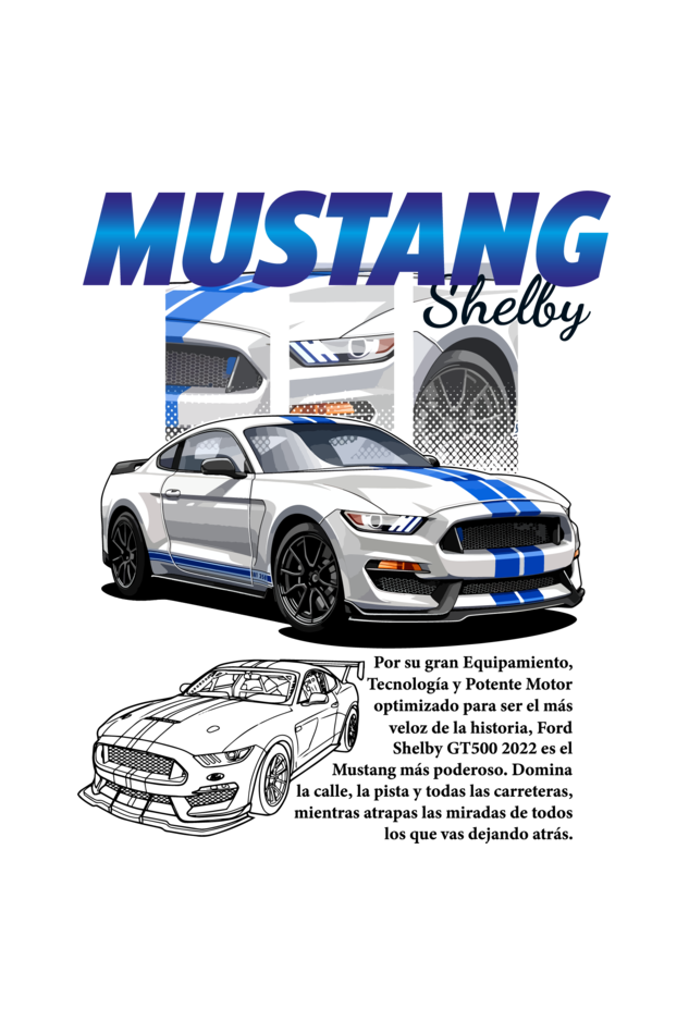 Mustang Shelby Hoodie – Designed for True Car Enthusiasts - Unisex