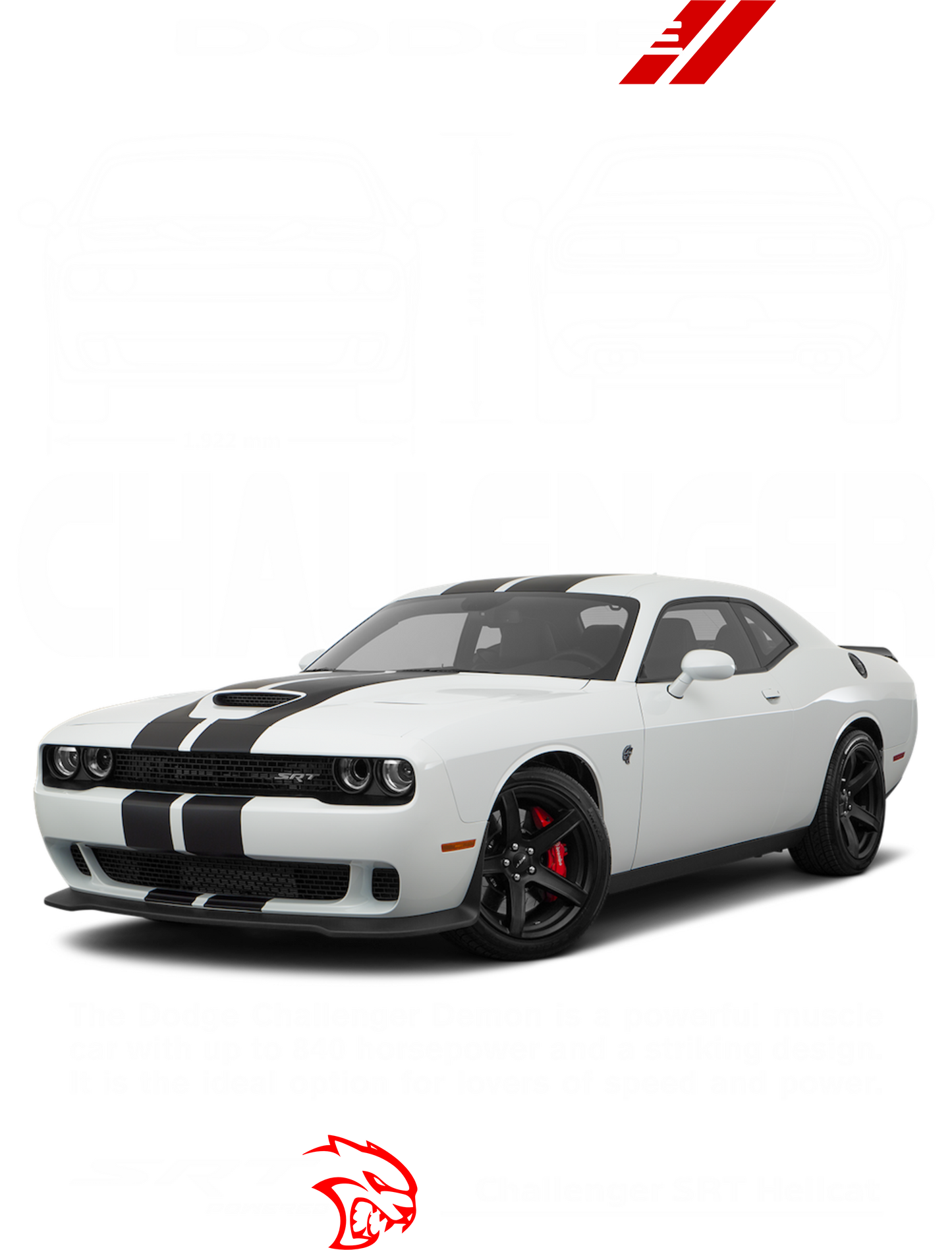 Premium Dodge Challenger T-Shirt – Designed for True Muscle Car Enthusiasts - Unisex