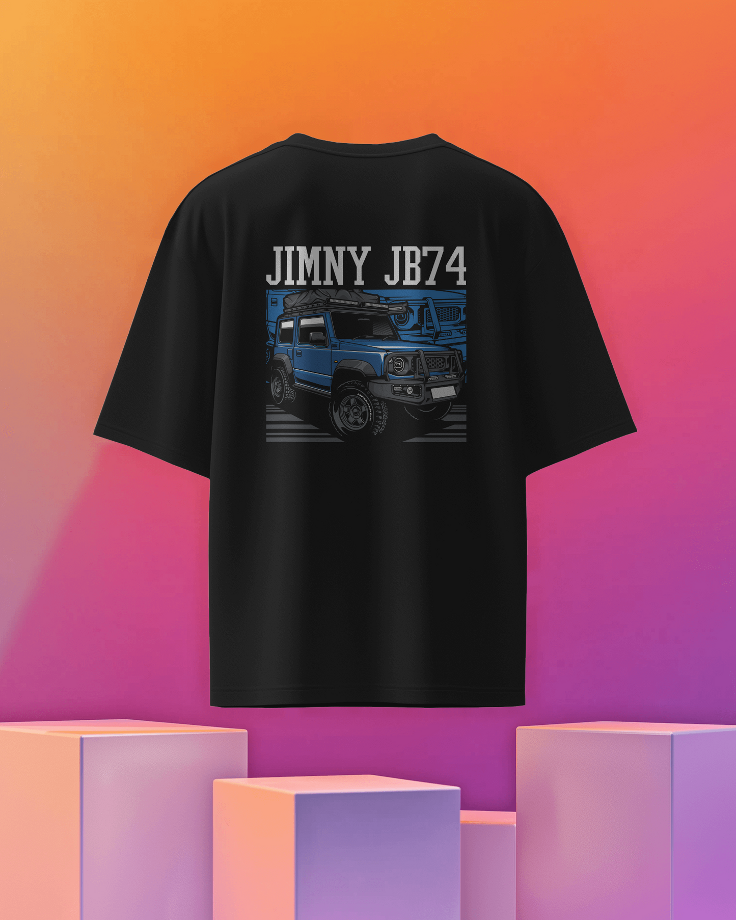 Premium Suzuki Jimny JB74 T-Shirt – Compact Power, Big Adventure - Unisex