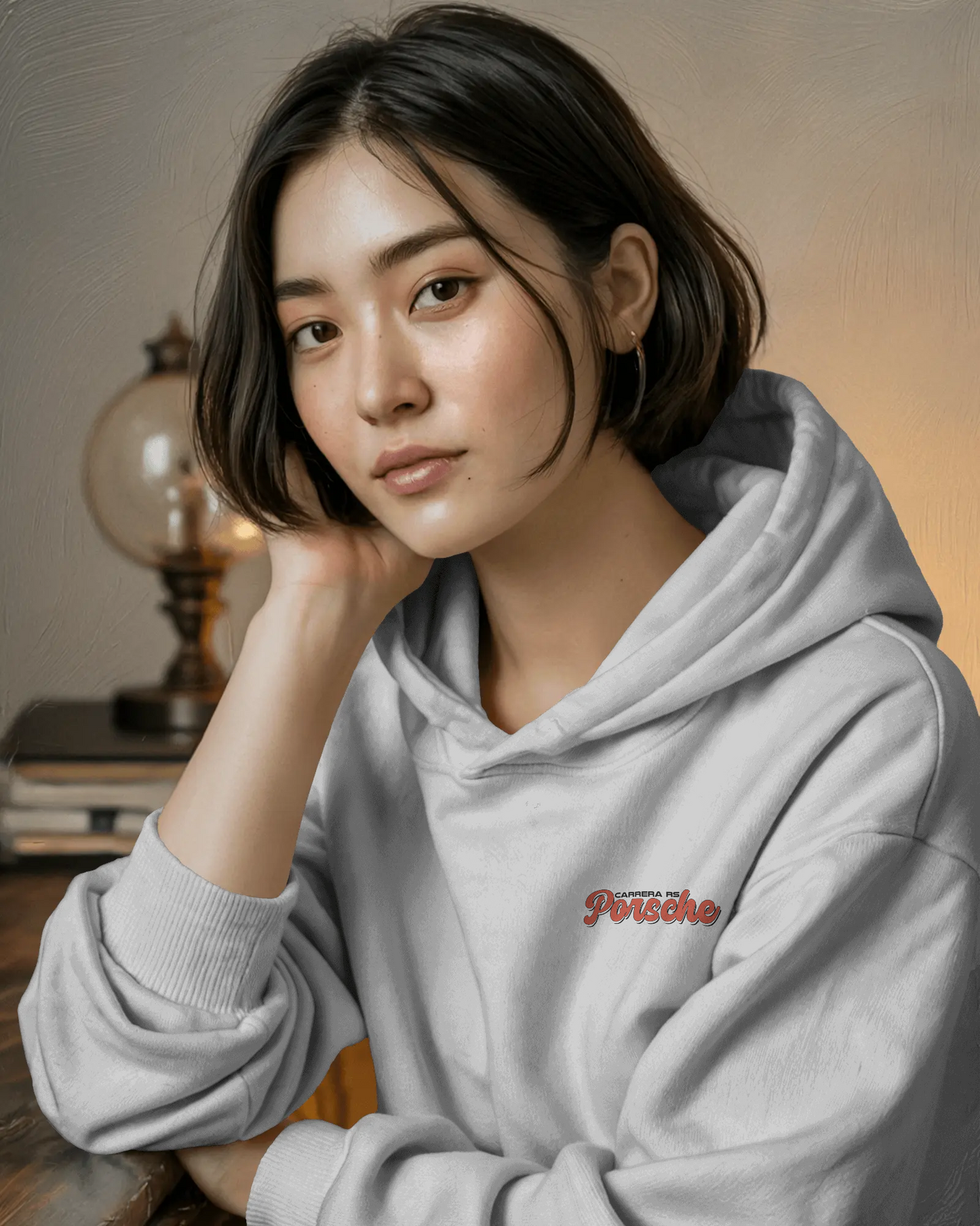 Premium Unisex Porsche Graffiti Hoodie – Street Art Meets Speed