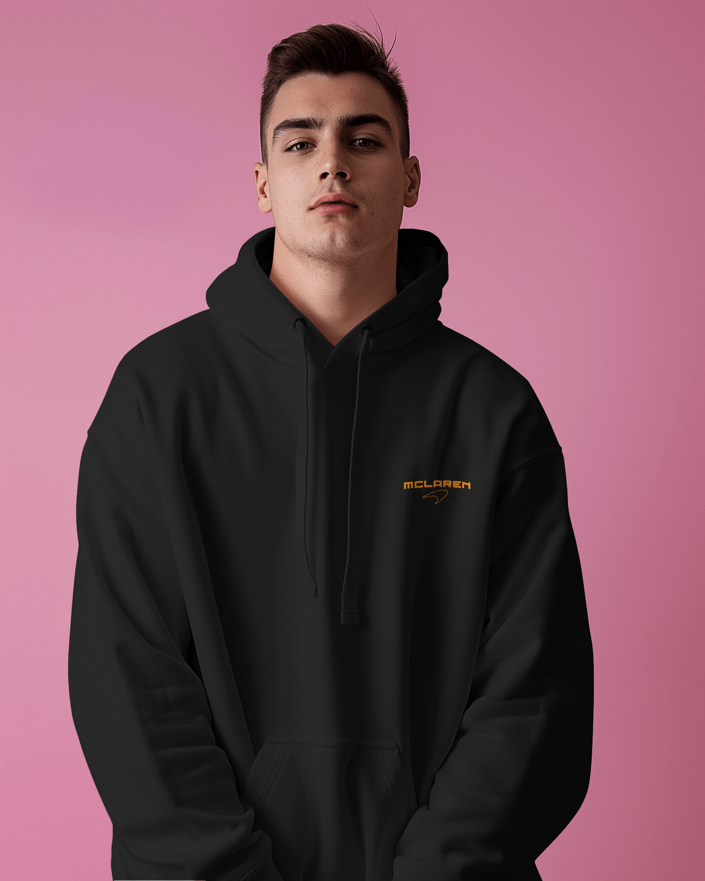 Premium Unisex Ayrton Senna × McLaren Hoodie – Tribute to a Legend