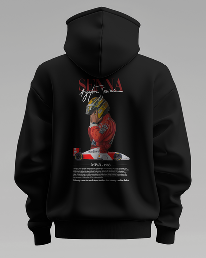 Premium Unisex Ayrton Senna Hoodie – Tribute to an F1 Icon