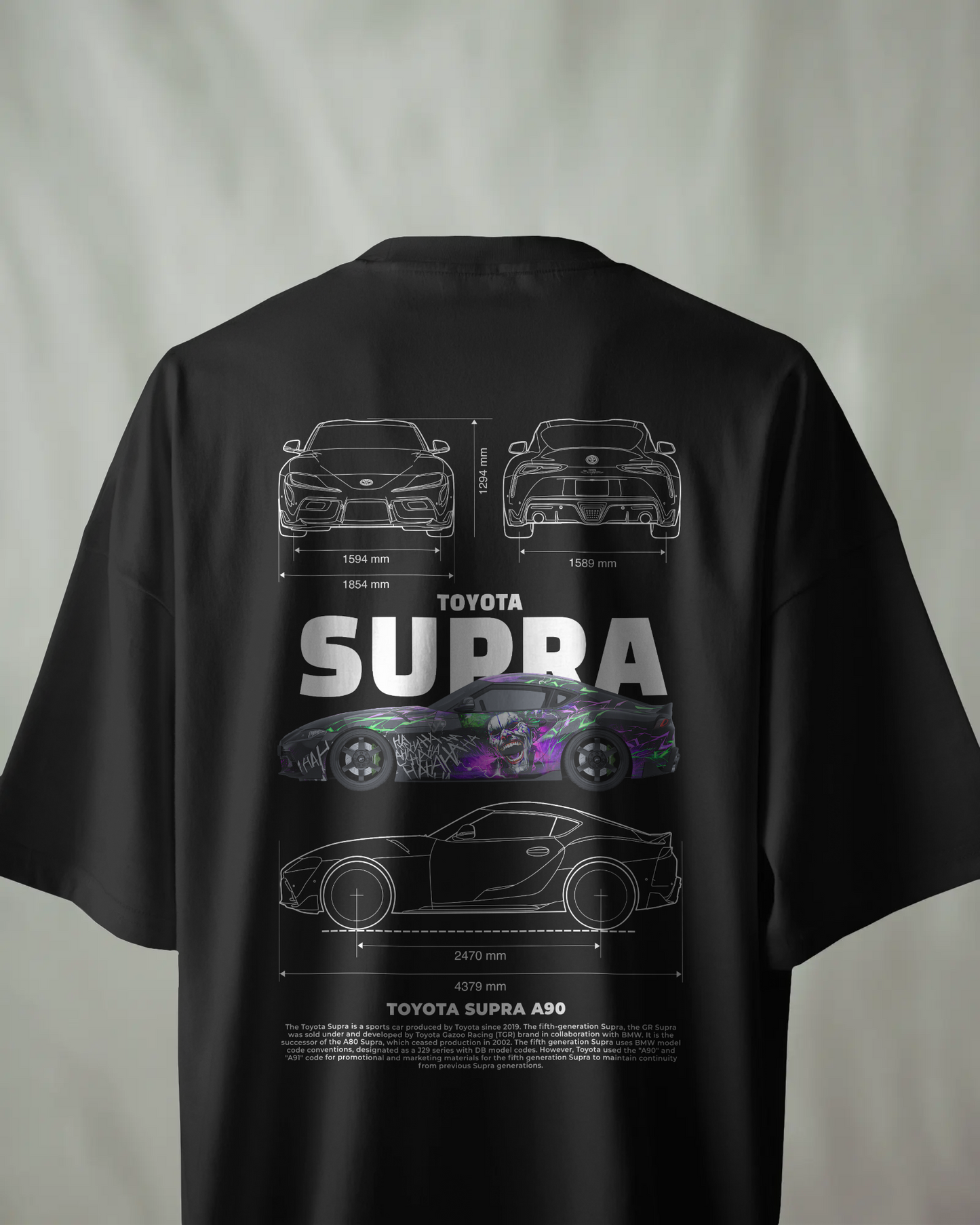 Premium Toyota Supra A90 T-Shirt – A Modern JDM Icon Reborn
