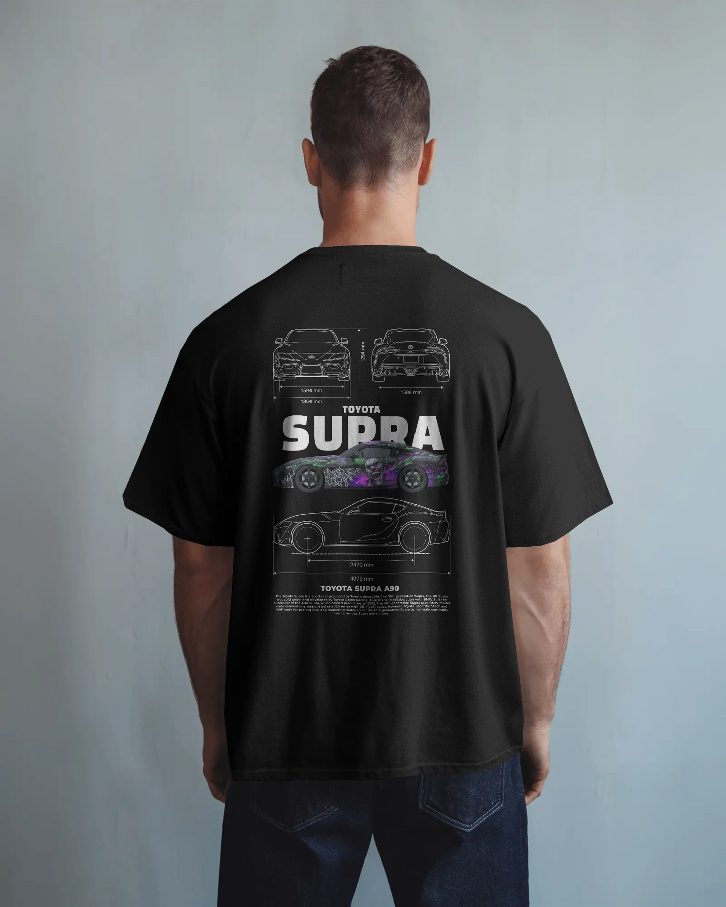 Premium Toyota Supra A90 T-Shirt – A Modern JDM Icon Reborn