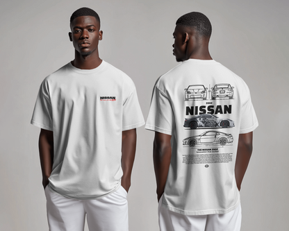 Premium Nissan 350Z Oversized Unisex T-Shirt – Built to Thrill