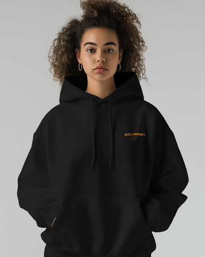 Premium Unisex Ayrton Senna × McLaren Hoodie – Tribute to a Legend