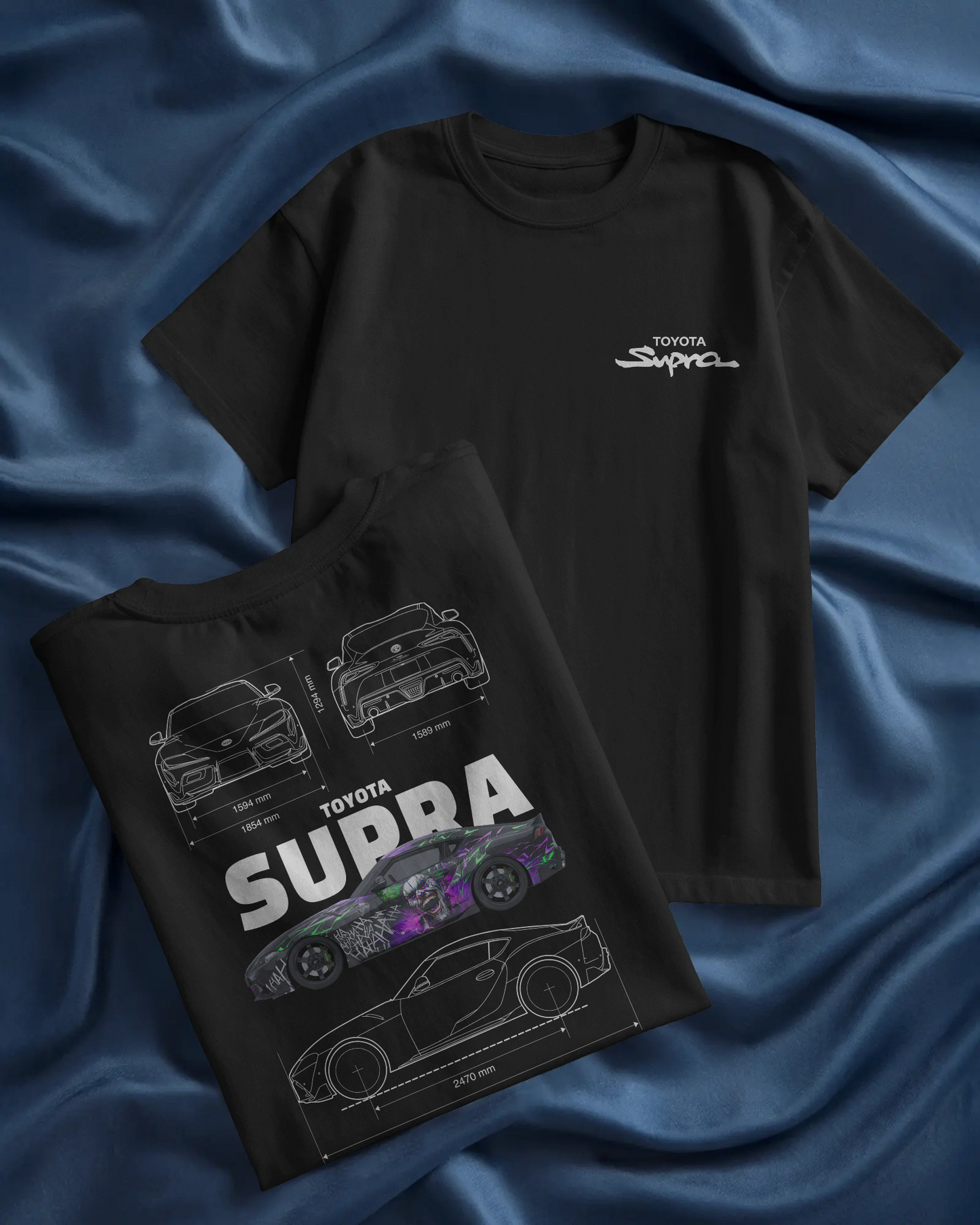 Premium Toyota Supra A90 T-Shirt – A Modern JDM Icon Reborn
