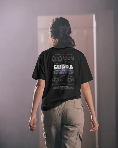 Premium Toyota Supra A90 T-Shirt – A Modern JDM Icon Reborn