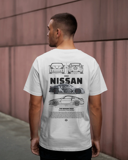 Premium Nissan 350Z Oversized Unisex T-Shirt – Built to Thrill
