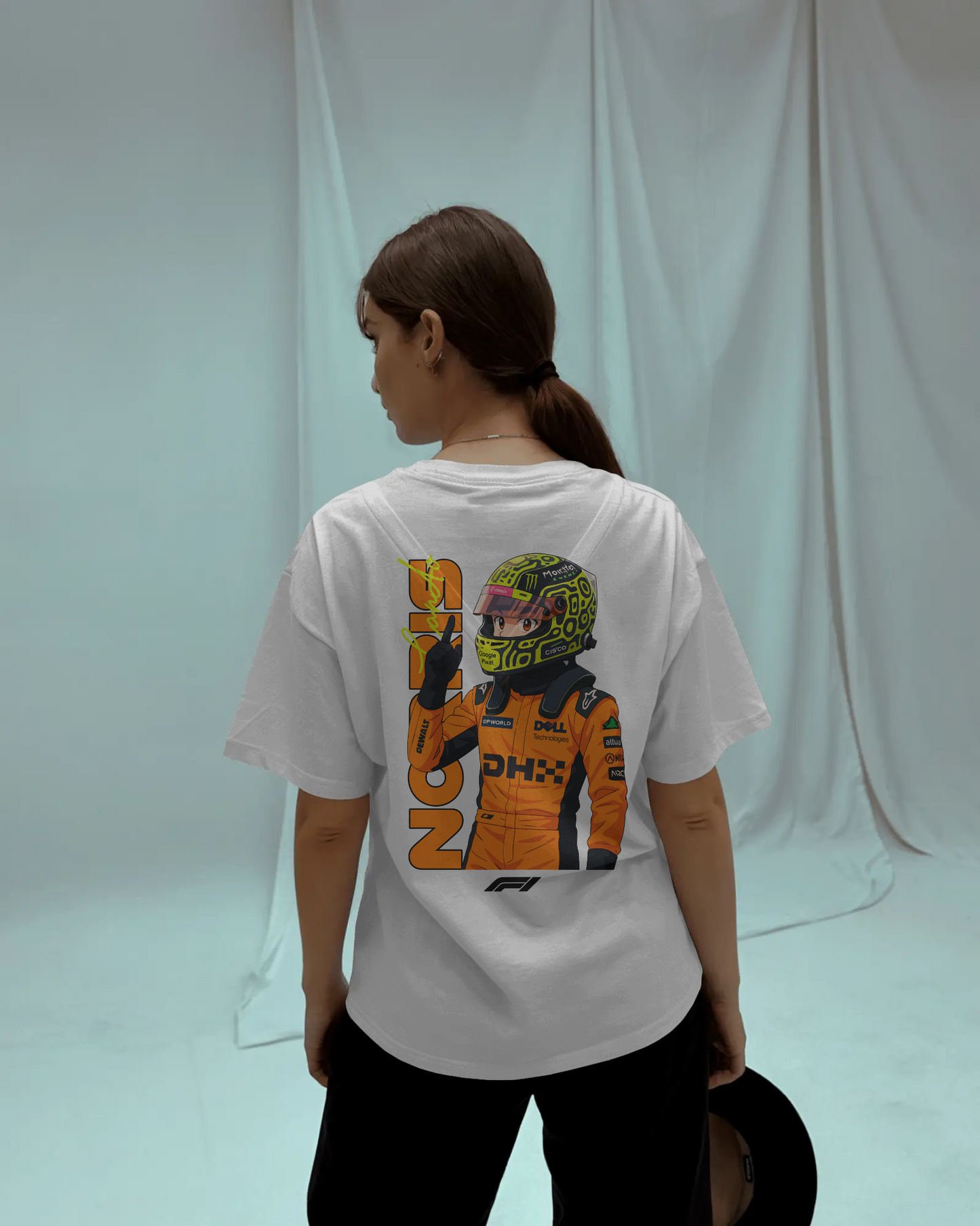 Premium Lando Norris Oversized Unisex T-Shirt – Future of Formula 1