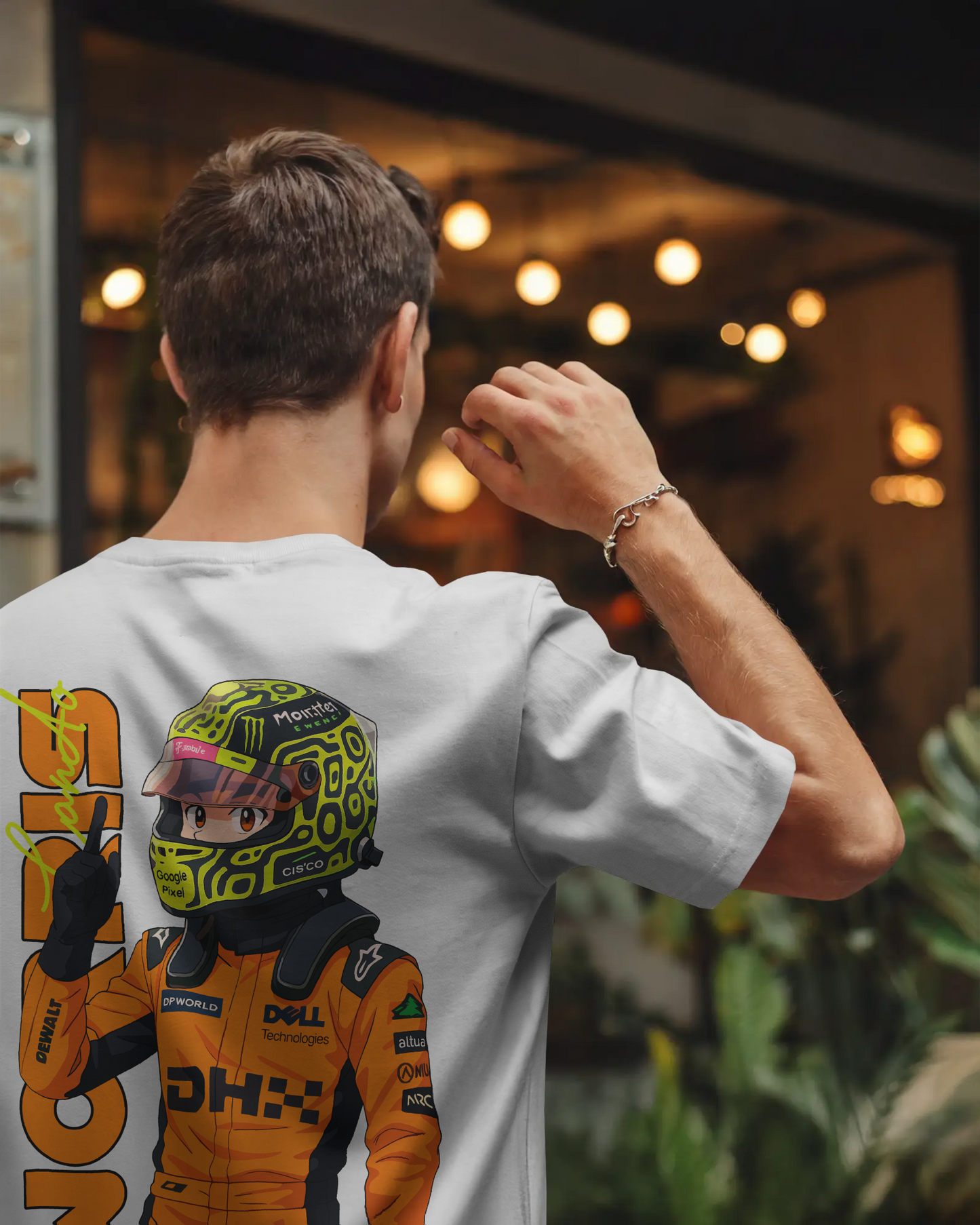 Premium Lando Norris Oversized Unisex T-Shirt – Future of Formula 1