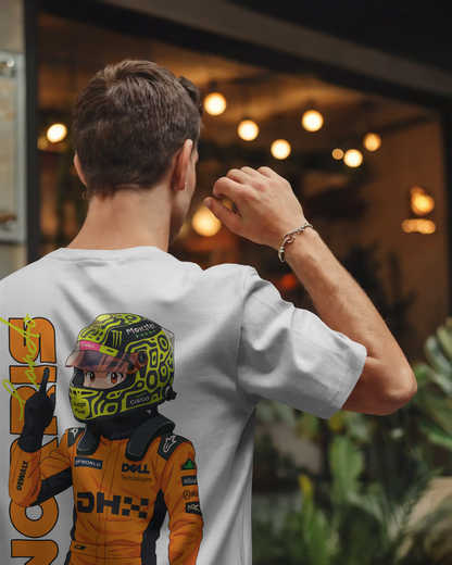 Premium Lando Norris Oversized Unisex T-Shirt – Future of Formula 1