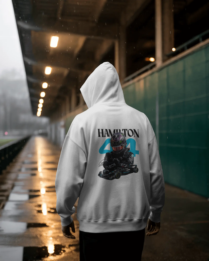 Premium Unisex Hamilton 44 Hoodie – Mercedes-Benz F1 Legacy