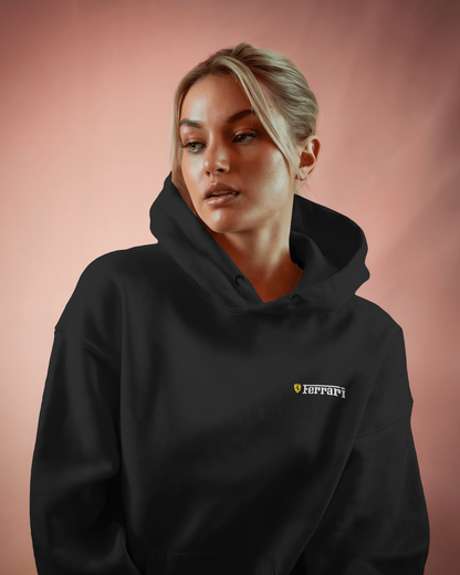 Premium Unisex Hamilton × Ferrari × One Piece Hoodie – A Crossover of Speed and Legend