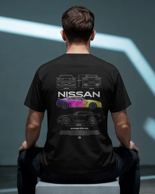 Premium Nissan GTR R35 Oversized Unisex T-Shirt – The Godzilla Legacy