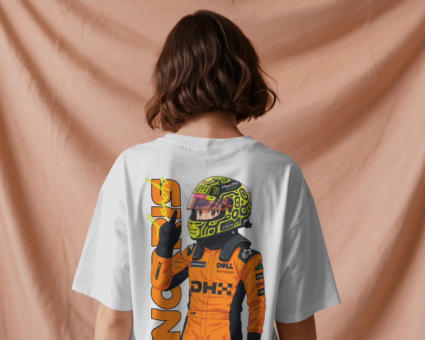 Premium Lando Norris Oversized Unisex T-Shirt – Future of Formula 1