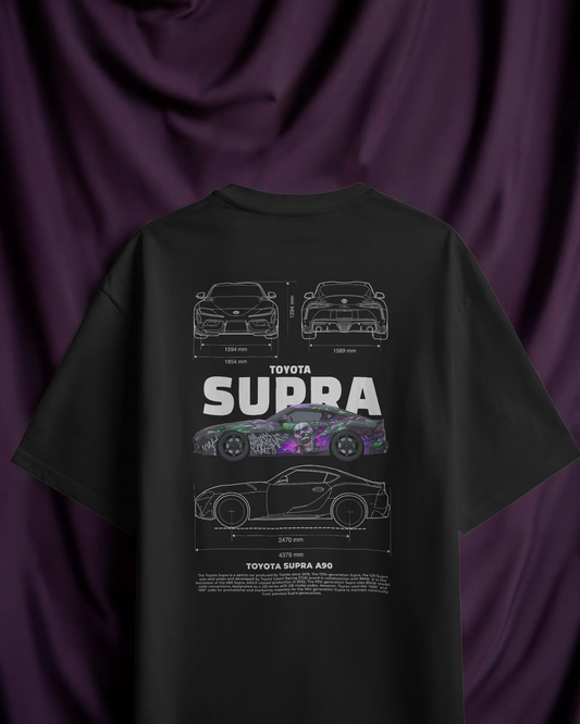 Premium Toyota Supra A90 T-Shirt – A Modern JDM Icon Reborn