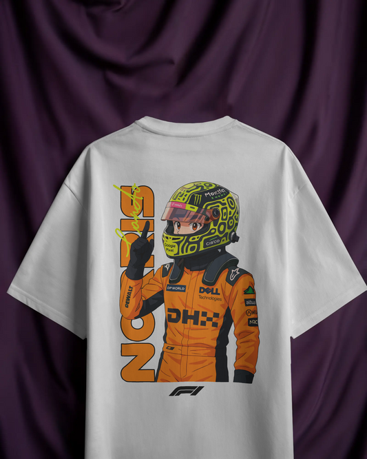 Premium Lando Norris Oversized Unisex T-Shirt – Future of Formula 1