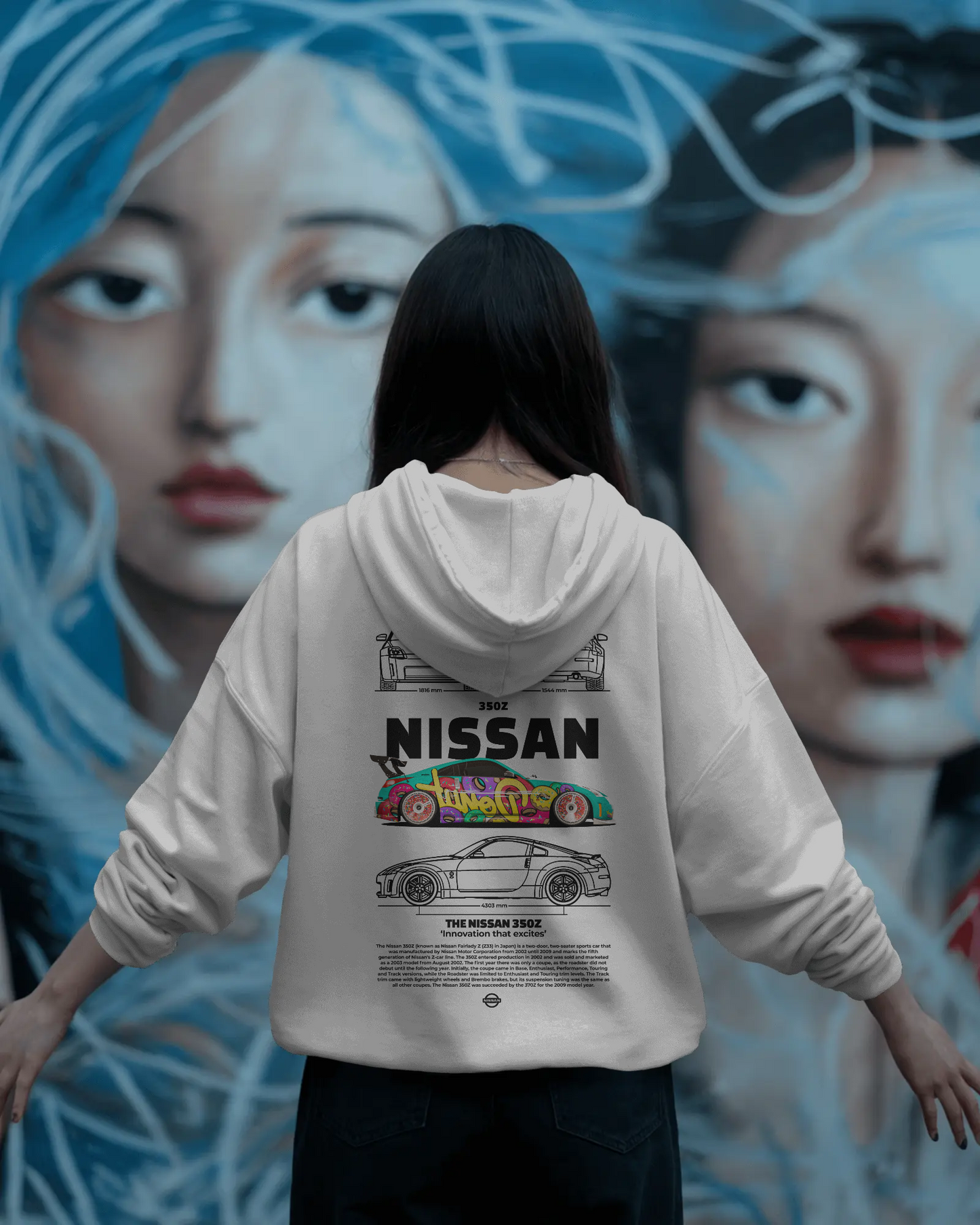 Premium Unisex Nissan 350Z Hoodie – Innovation That Excites