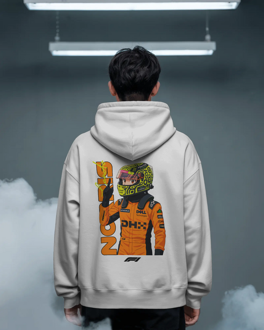 Premium Unisex "Lando Norris x McLaren" Oversized Hoodie – For True F1 Fans