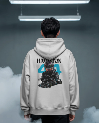 Premium Unisex Hamilton 44 Hoodie – Mercedes-Benz F1 Legacy
