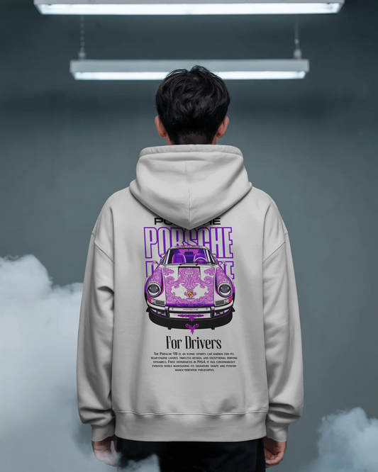 Premium Unisex Porsche Graffiti Hoodie – Street Art Meets Speed